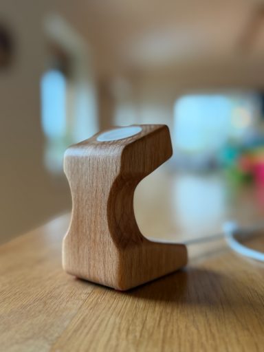 Apple Watch Ladegerät Ladegerät für Apple Watch aus Buchenholz gefertigt