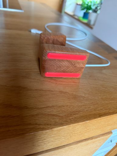 Smartwatch Ladestation Holz für Apple Ladegerät für Apple Watch aus Buchenholz gefertigt