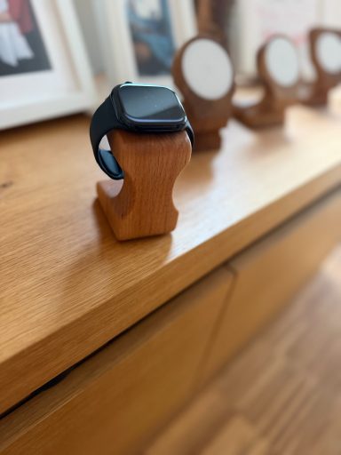 Ladekabel Apple Watch Ladegerät für Apple Watch aus Buchenholz gefertigt
